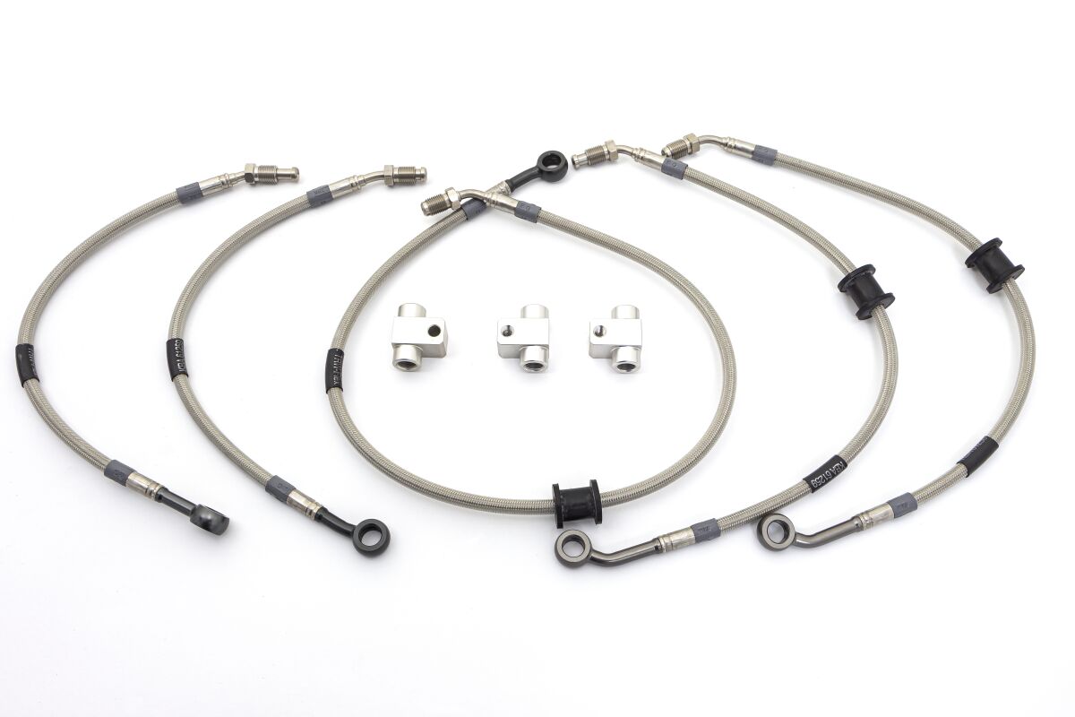 TRW Brake Line Kit Stainless Steel Front MCH698V5