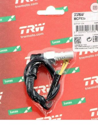 TRW BRAKE STOPLIGHT SWITCH M10 x 1,25 MCF936