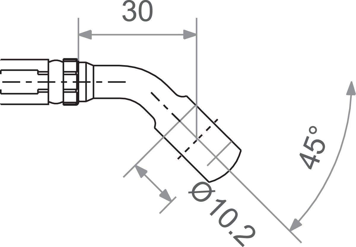 TRW BANJO M10 45 BK MV10C45S