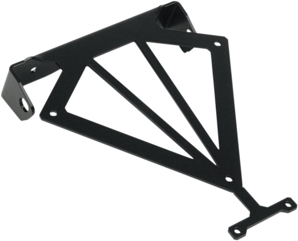 TRW LICENSE PLATE HOLDER WITH INTEGRATED LED LIGHT ALUMINIUM, BLACK MSH110