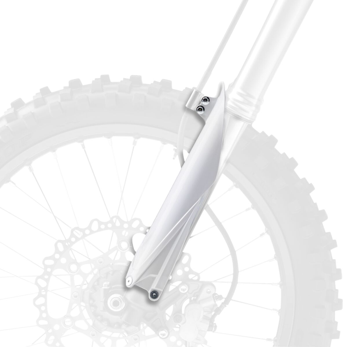 POLISPORT FORK COVER YZ/YZF WH 8352000001