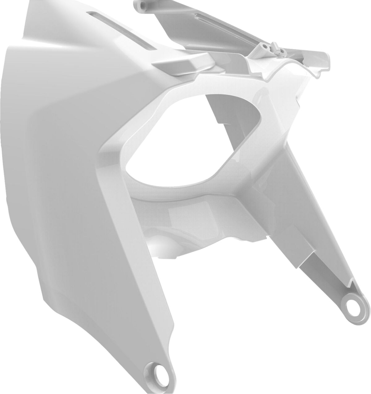 POLISPORT SIDE PANELS W/AIRBOX COVER WHITE 8606700001