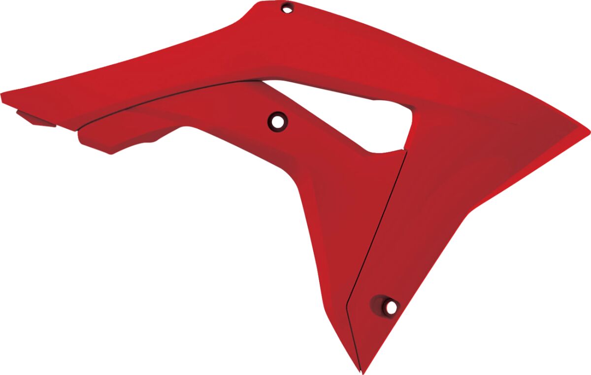 POLISPORT RADIATOR COVERS CRF450R 17- RED 8414800004