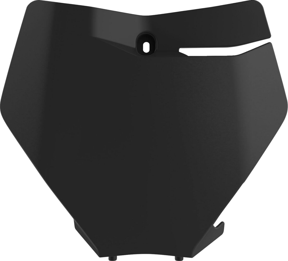 POLISPORT PLATE#FRT KTM 19-22 BLK 8666400003