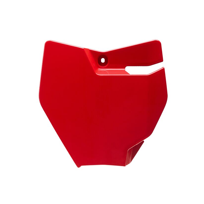 POLISPORT FRONT NUMBER PLATE MC65 21- RED 8665700002