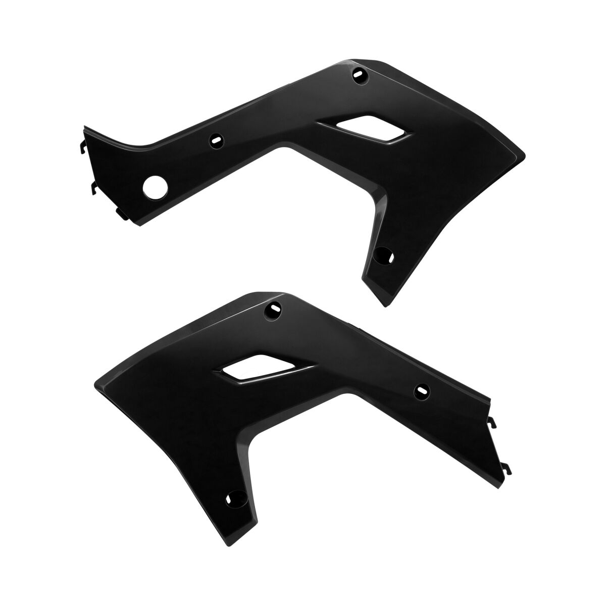 POLISPORT RADIATOR SHROUDS KX 03-08 REST 8506400002