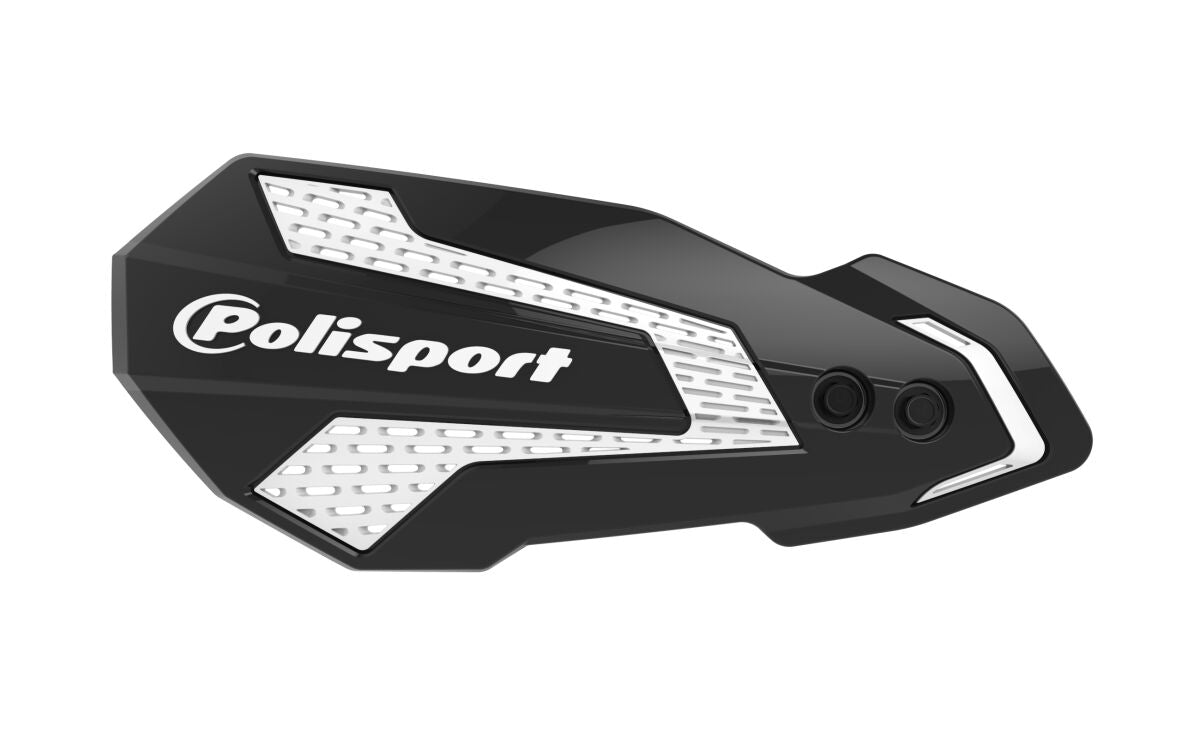 POLISPORT HANDGUARDS MX FLOW BK/WH 8308200009