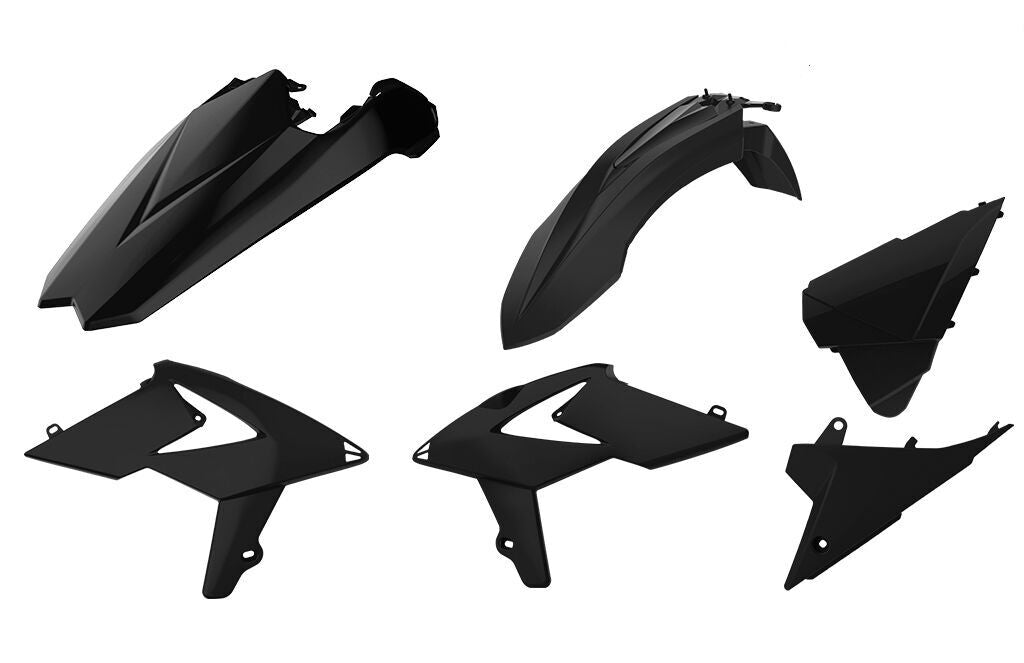 POLISPORT BODY KIT STANDARD ENDURO BLACK 91553