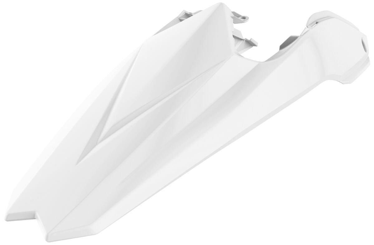 POLISPORT REAR FENDER AND SIDE PANELS WHITE 8556000001