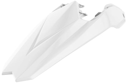 POLISPORT REAR FENDER AND SIDE PANELS WHITE 8556000001