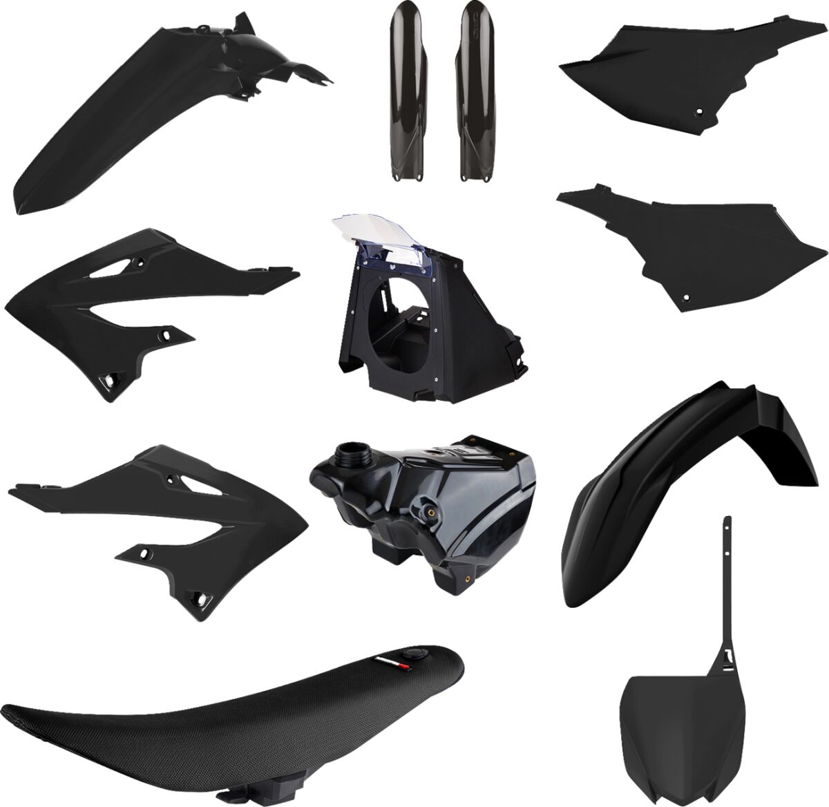 POLISPORT BODYKIT RSTYLE YZ22 W/TANK BLK 91573