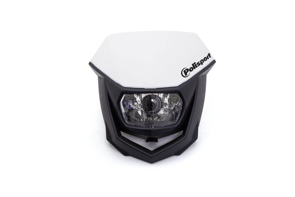 POLISPORT HEADLIGHT HALO GREY 8657400043