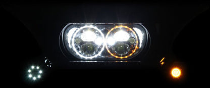 CUSTOM DYNAMICS ROAD GLIDE TRUBEAM LED HEADLIG CDTB-RG-15-B