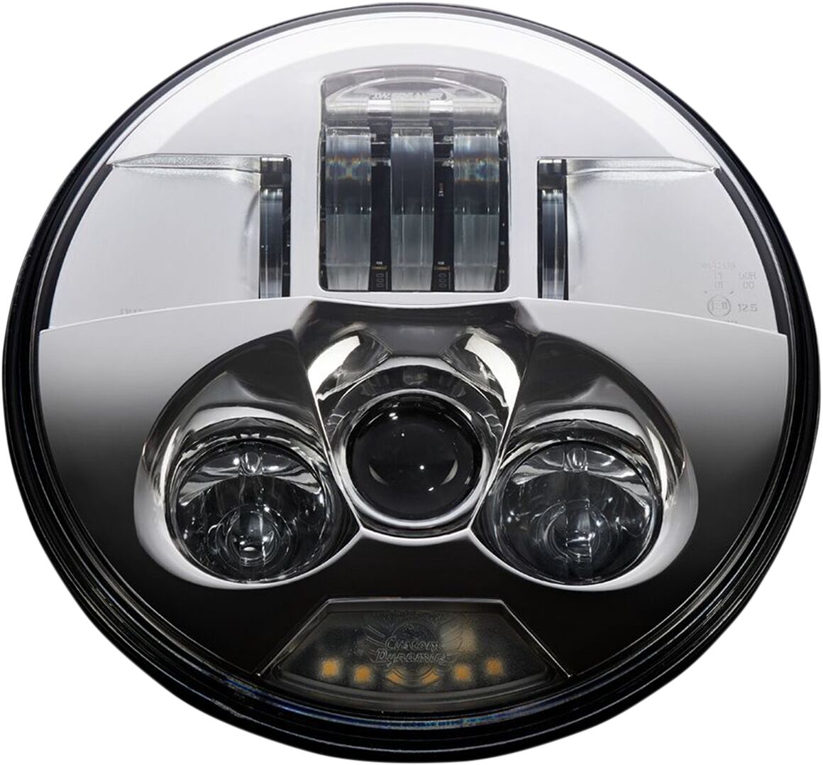 CUSTOM DYNAMICS PROBEAM 7" LED HEADLAMP CHROME PB-7-C