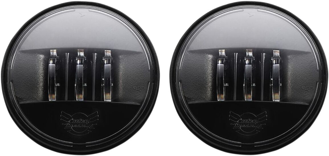 CUSTOM DYNAMICS PROBEAM 4.5" LED PASSING LAMPS BLACK PB-45-B