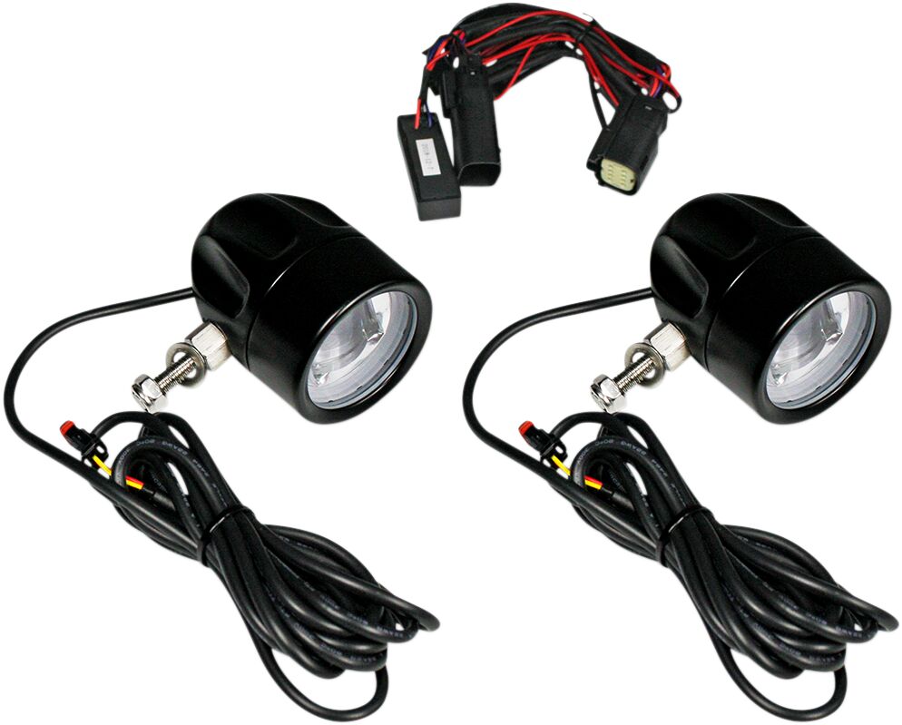 CUSTOM DYNAMICS LIGHT FOG SS6 BLACK PB-FOG-SS6-B