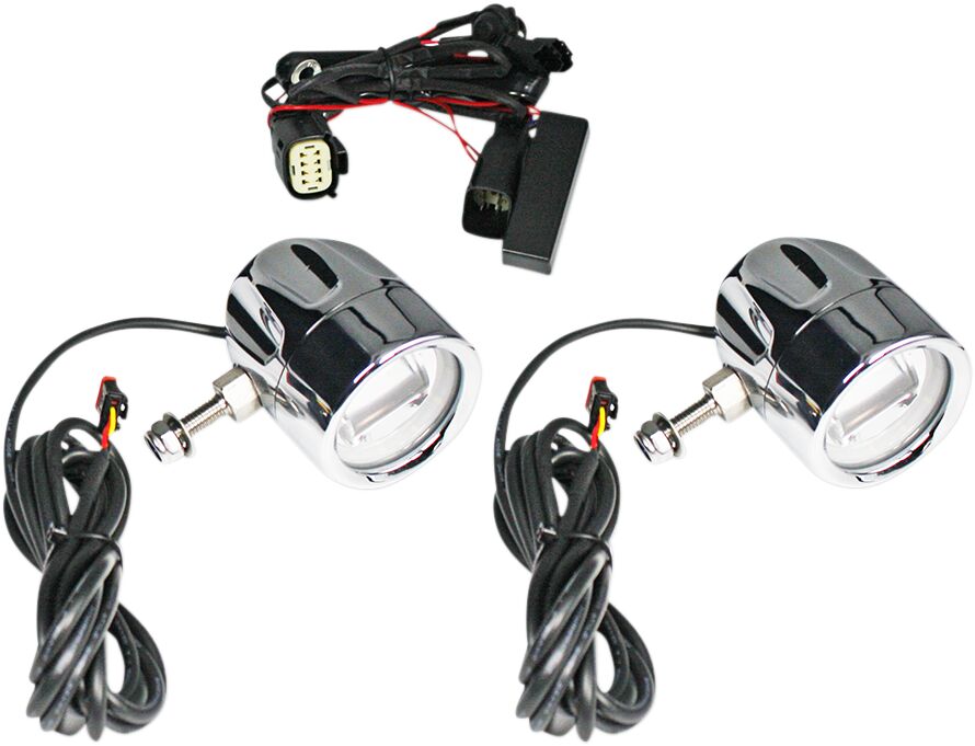 CUSTOM DYNAMICS LIGHT FOG SS6 CHROME PB-FOG-SS6-C