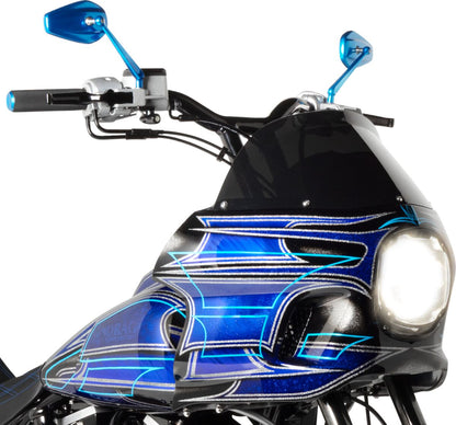 CUSTOM DYNAMICS 5.75 LED HEADLAMP WITH HALO - CD-575-H-B
