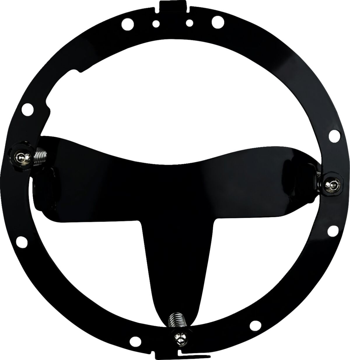 CUSTOM DYNAMICS HEADLIGHT SHARK DEMON LED 94-23 FLH ECE SD2-BW-W-ECE