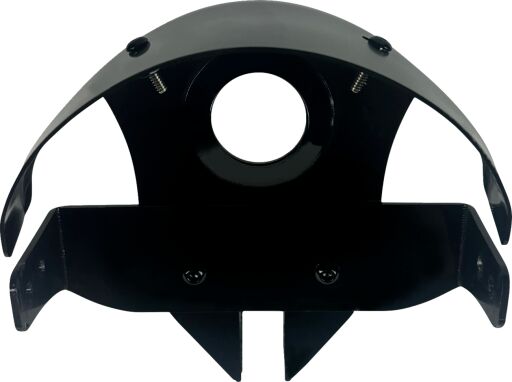 CUSTOM DYNAMICS HEADLIGHT SHARK DEMON LED PEDESTAL MT ECE SD2-PM-W-ECE