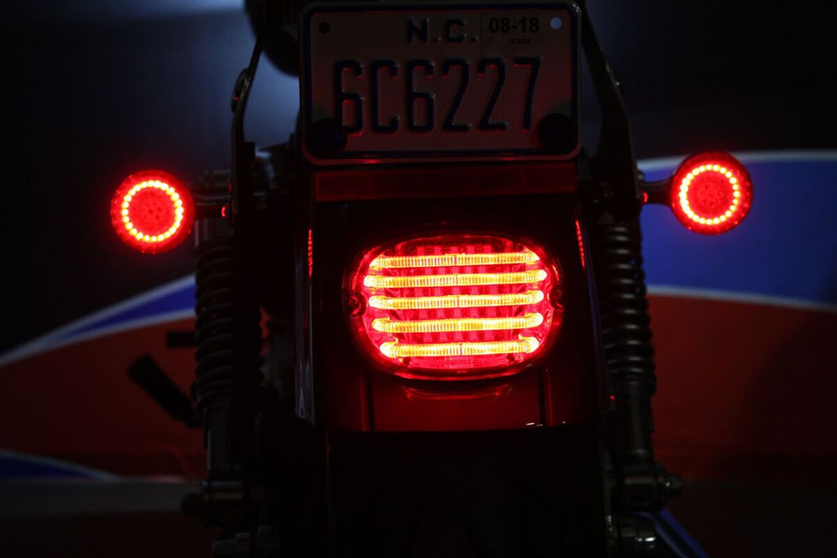 CUSTOM DYNAMICS PROBEAM LOW PROFILE LED TAILLIGHT RED PB-TL-LP-R