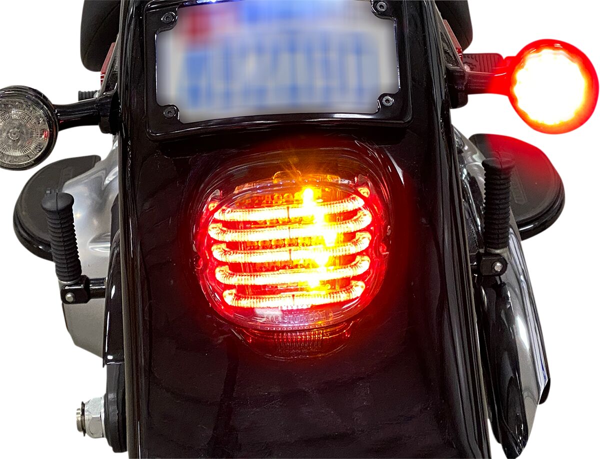 CUSTOM DYNAMICS TAILLIGHT W/TS NOWDW SMK PB-TL-INT-NW-S