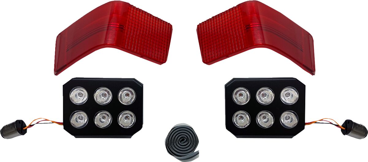 CUSTOM DYNAMICS LIGHTS LED TPAK RED LENS CD-TP-13-R