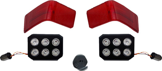 CUSTOM DYNAMICS LIGHTS LED TPAK RED LENS CD-TP-13-R