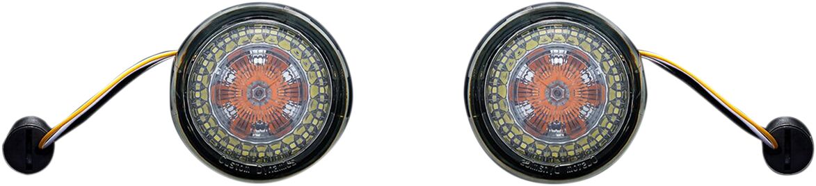 CUSTOM DYNAMICS PROBEAM DYNAMIC RINGZ FRONT TURN SIGNALS 1157 BASE PB-AW-1157