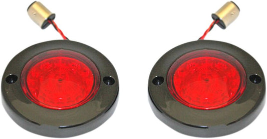 CUSTOM DYNAMICS SIGNAL FLAT 1156 BLK/RED PB-FB-R-1156BR