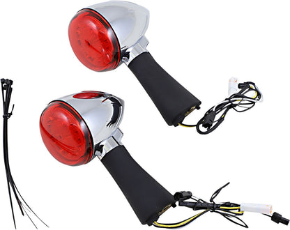 CUSTOM DYNAMICS LED Turn Signal Ringz - Chrome - Scout PB-SCOUT-RR-CR