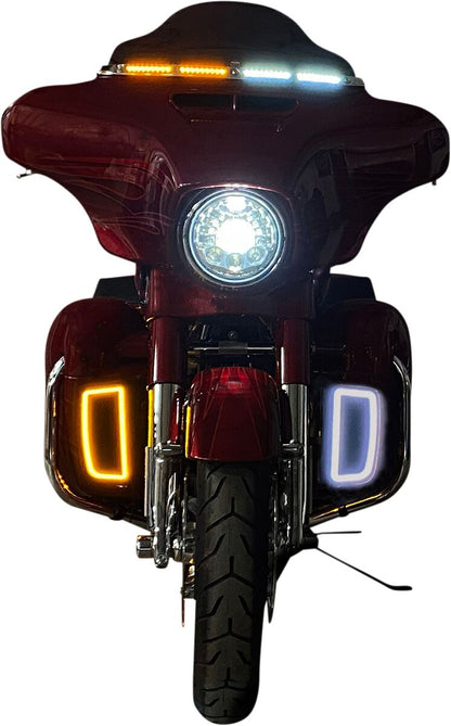 CUSTOM DYNAMICS LOWER FAIRING GRILL UPGRADE WI CD-LF-AW-B