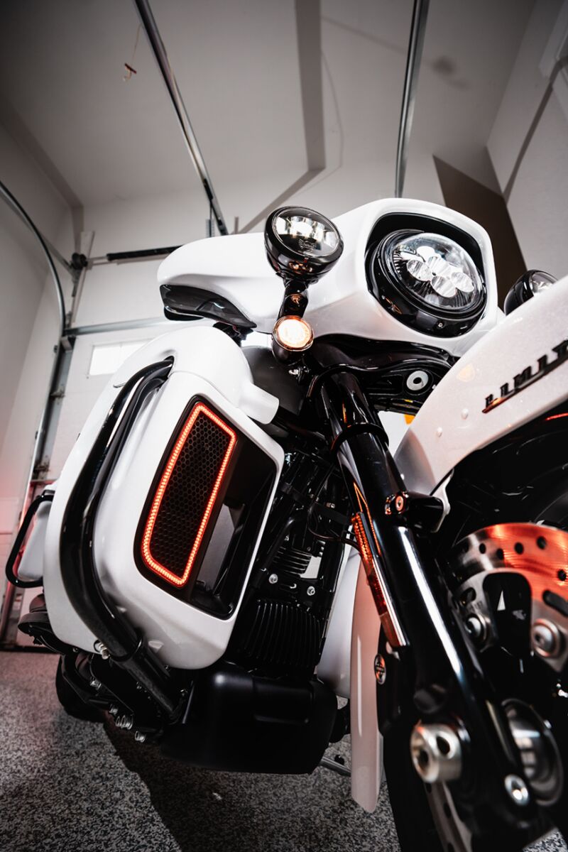 CUSTOM DYNAMICS LOWER FAIRING GRILL UPGRADE WI CD-LF-AW-B