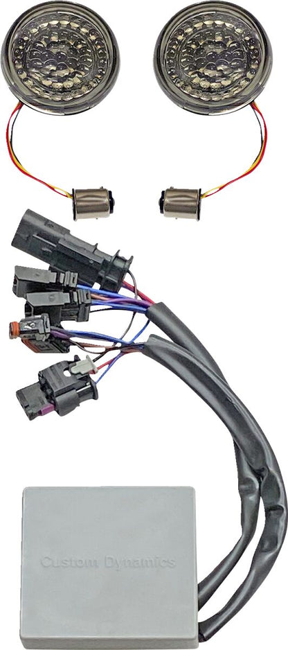 CUSTOM DYNAMICS SMART AMBER/RED 1157 TURN SIG. CD-STS-RSGST