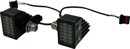 CUSTOM DYNAMICS ECE LOW RIDER ST PERF. LED FR. TURN SIGNALS G-BLK CD-LRST-ECE-FTS-B