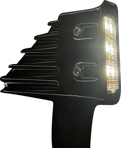 CUSTOM DYNAMICS ECE LOW RIDER ST PERF. LED FR. TURN SIGNALS G-BLK CD-LRST-ECE-FTS-B
