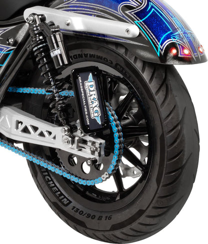 CUSTOM DYNAMICS LICENSE PLATE FRAME WITH LED ILLUMINATION LPF-HRZ-B-LP