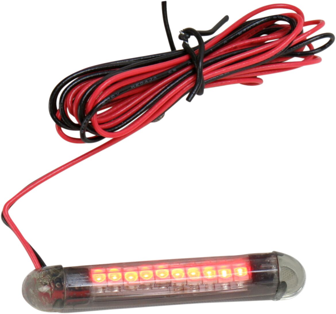 CUSTOM DYNAMICS TRUFLEX 10 LED - RED LEDS/SMOK TF10RS