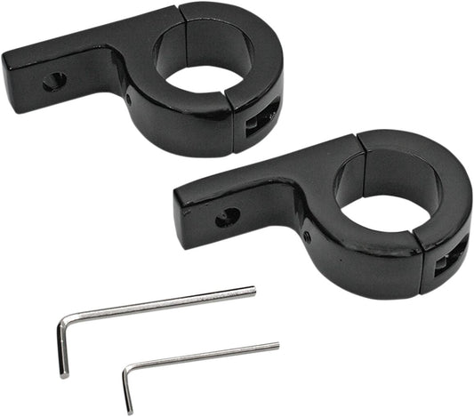 Custom Dynamics 1.25 Clamp - Black Pair PB-125-B