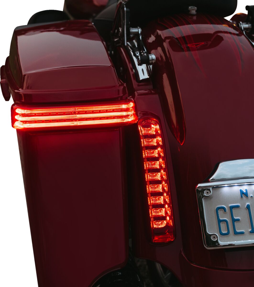 CUSTOM DYNAMICS LIGHT LED SBAG BLK/RED PB-SBSEQ-HD-BR