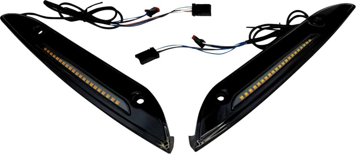 CUSTOM DYNAMICS ROAD GLIDE WINDSHIELD TRIM FOR CD-RG-WT-AW2-B