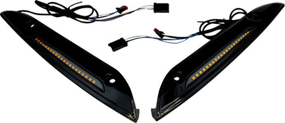 CUSTOM DYNAMICS ROAD GLIDE WINDSHIELD TRIM FOR CD-RG-WT-AW2-B