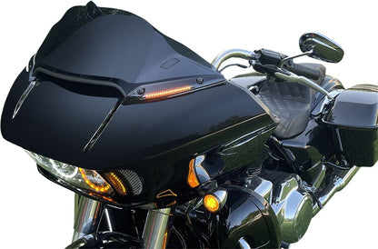 CUSTOM DYNAMICS ROAD GLIDE WINDSHIELD TRIM FOR CD-RG-WT-AW2-B