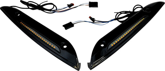 CUSTOM DYNAMICS SEQUENTIAL ROAD GLIDE WINDSHIE CD-RG-SWT-AW2-B