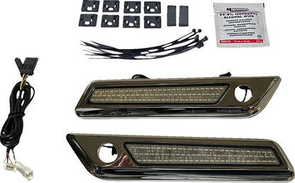 CUSTOM DYNAMICS LIGHT SBAG HNGE SMK/CHR CD-SBL-BCM-SC