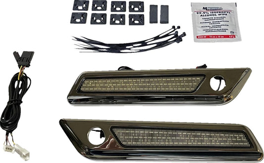 CUSTOM DYNAMICS LIGHT SBAG HNGE SMK/CHR CD-SBL-BCM-SC