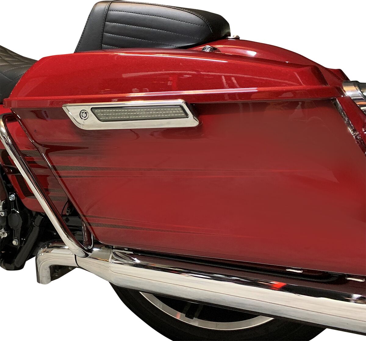 CUSTOM DYNAMICS LIGHT SBAG HNGE SMK/CHR CD-SBL-BCM-SC