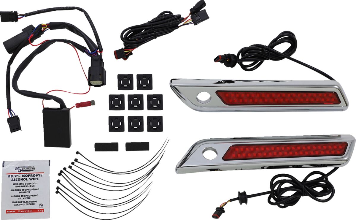CUSTOM DYNAMICS LIGHT DUAL SBAG HNGE RD/C CD-SBL-DC-RC