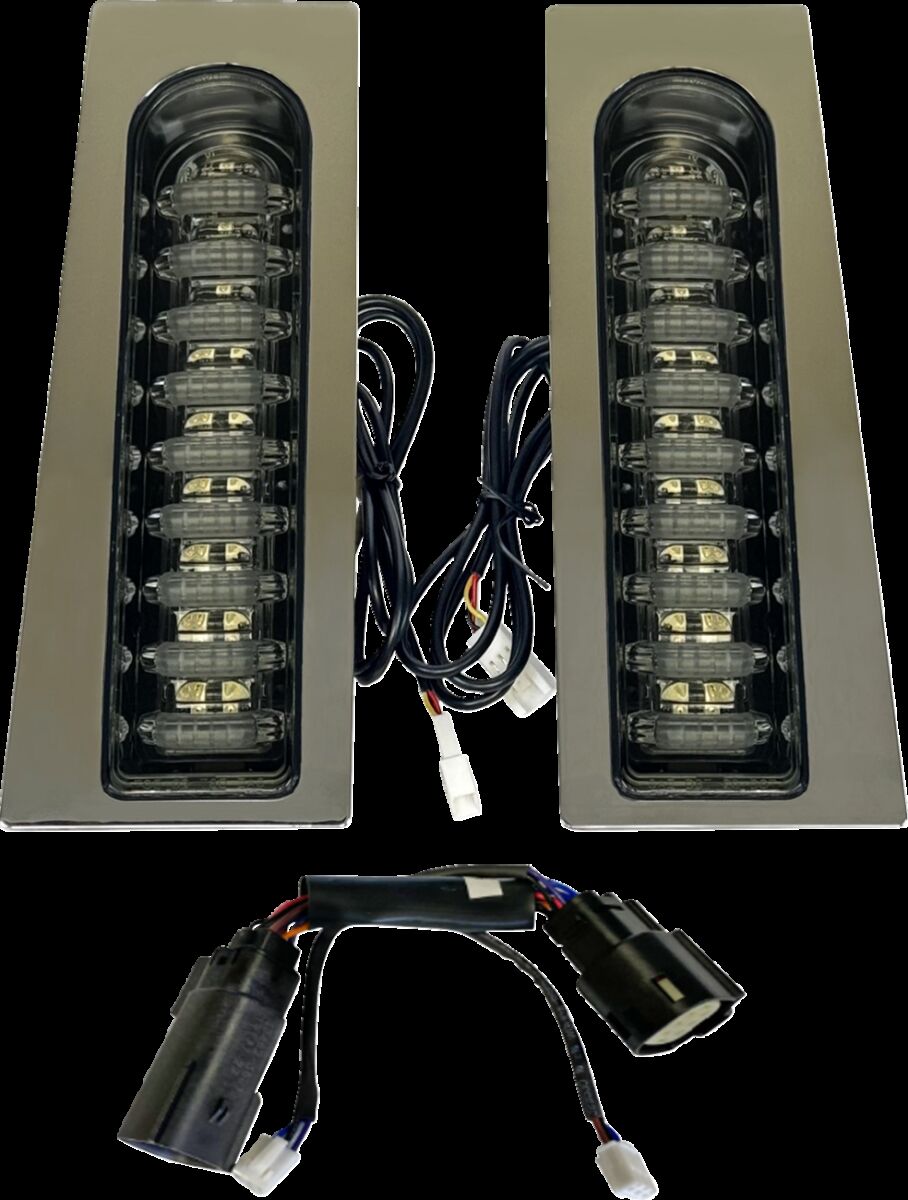 CUSTOM DYNAMICS LIGHT PROBEAM FILLERZ DUAL COLOR CHROME W/ SMOKED LENS PB-ECE-FILL-SC