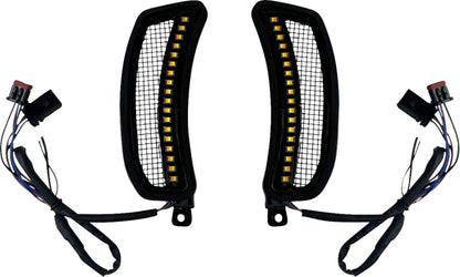 CUSTOM DYNAMICS LIGHTS FAIRING VENT AMBER/WHITE CD-LRST-VENT-B